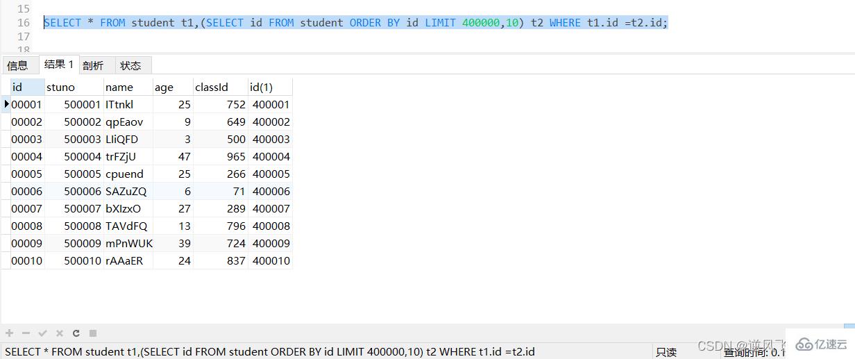 MySql常用查询优化策略有哪些  mysql 第4张