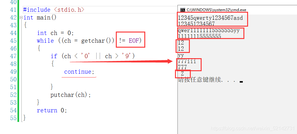 C语言中continue怎么使用  c语言 第3张