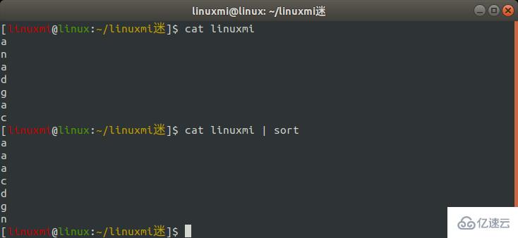 linux的cat命令如何使用