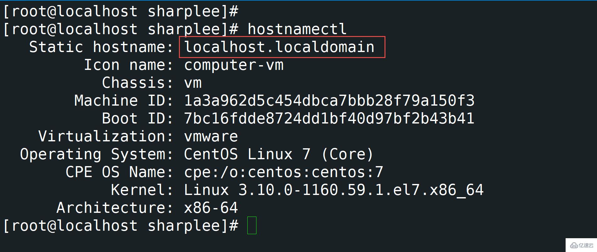 linux如何查看主机名  linux 第1张
