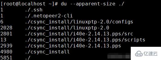 linux怎么查看目录占用空间大小  linux 第4张