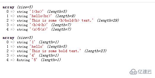 php如何去掉數(shù)組元素中的html標(biāo)簽