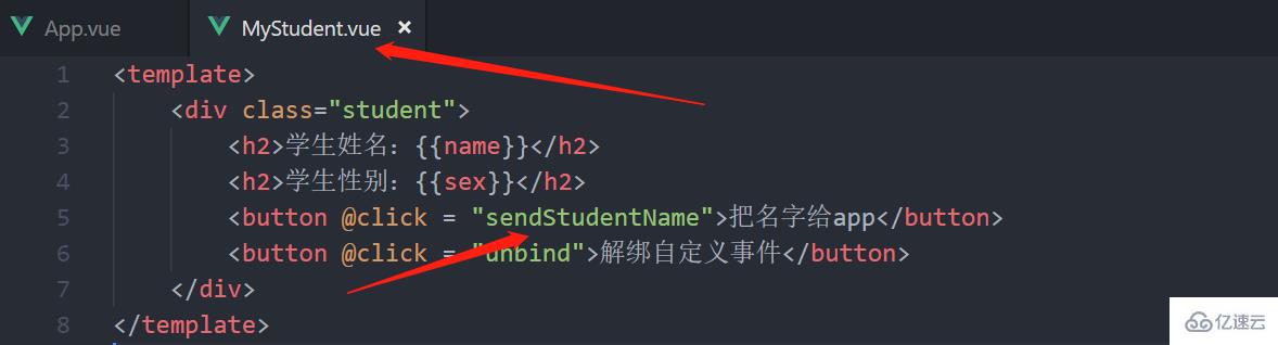 Vue组件的自定义事件和全局事件总线怎么使用