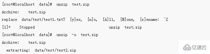 linux解压zip包的命令是哪个