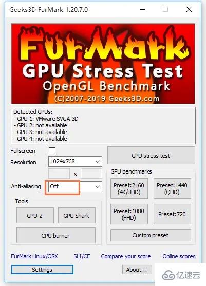 furmark软件如何使用  furmark 第1张