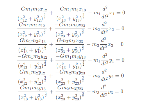 基于Python如何實(shí)現(xiàn)模擬三體運(yùn)動(dòng)