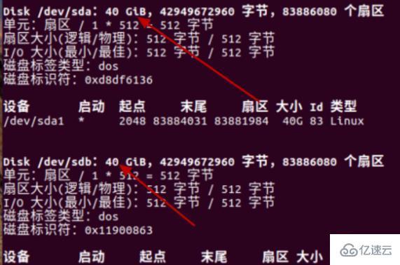 linux如何查看有几个分区