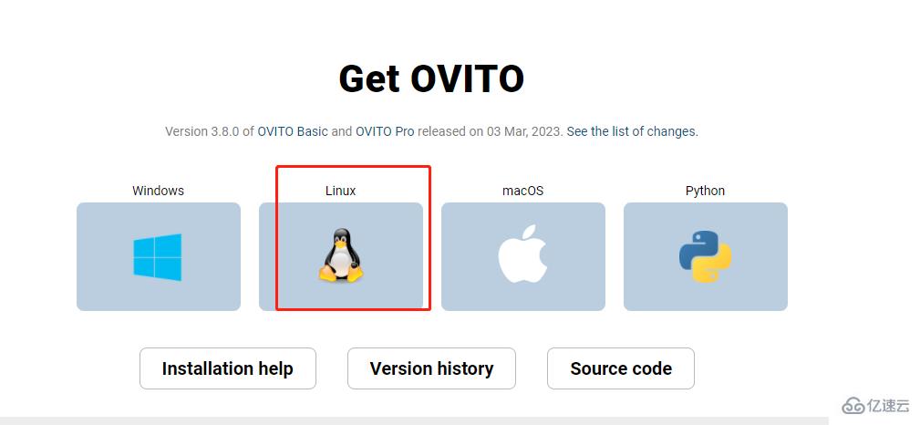 ovito是否有linux系统下的安装包