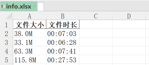 Python怎么获取视频文件的大小和时长