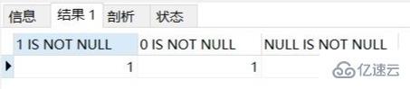 mysql中is null指的是什么