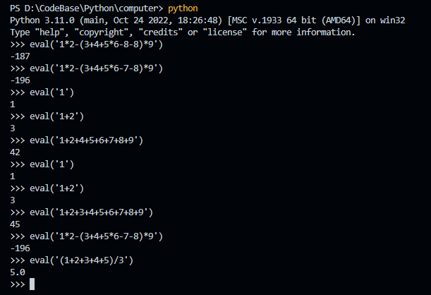 怎么使用Python制作一个极简四则运算解释器  python 第5张
