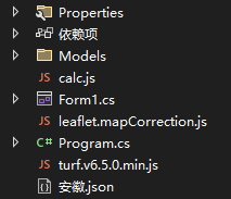 C#怎么调用js库