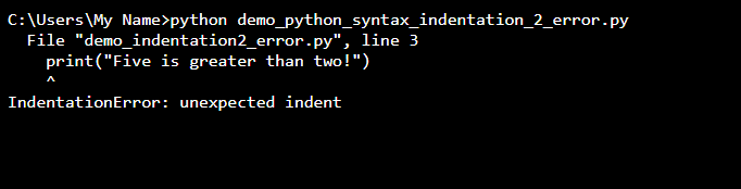 Python语法实例代码分析