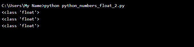 Python数字类型实例代码分析