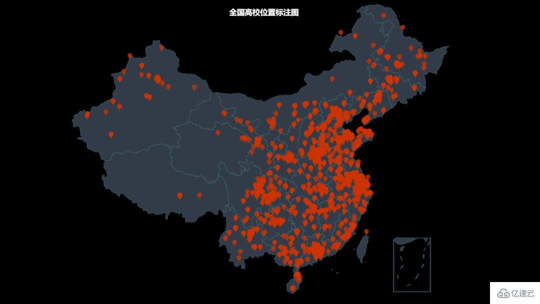 怎么用Python展示全国高校的分布情况  python 第5张