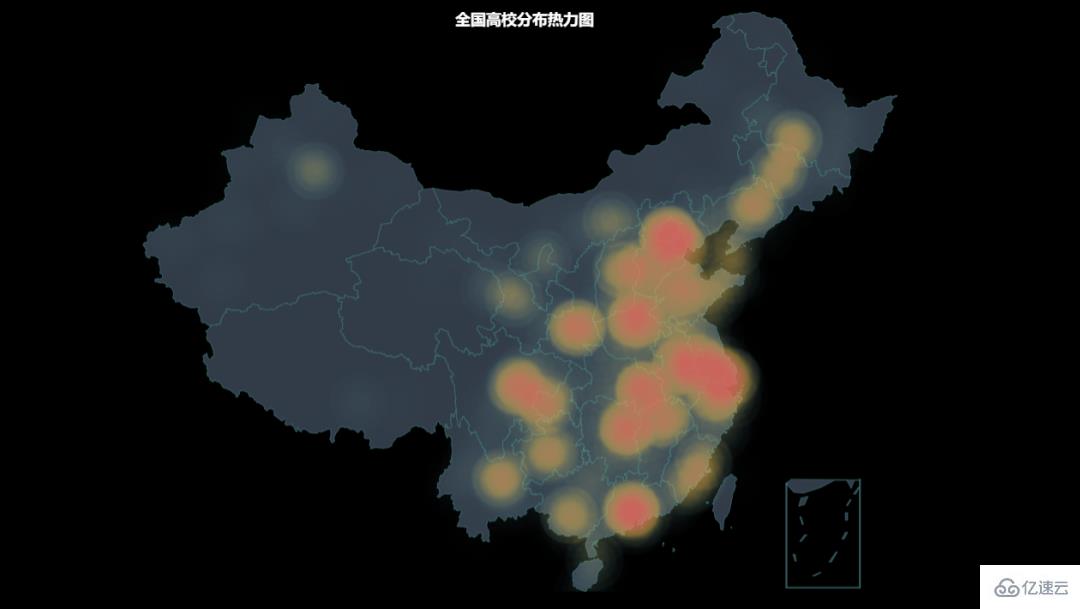 怎么用Python展示全國高校的分布情況