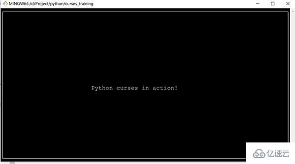 Python文本終端GUI框架怎么使用