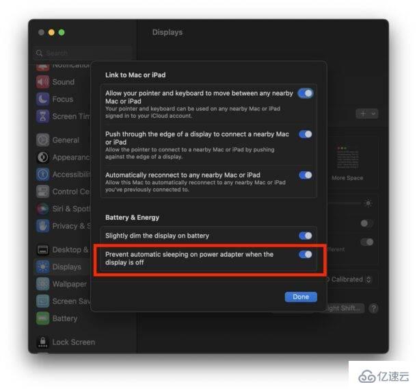 怎么防止Mac在顯示器關(guān)閉時(shí)進(jìn)入睡眠狀態(tài)