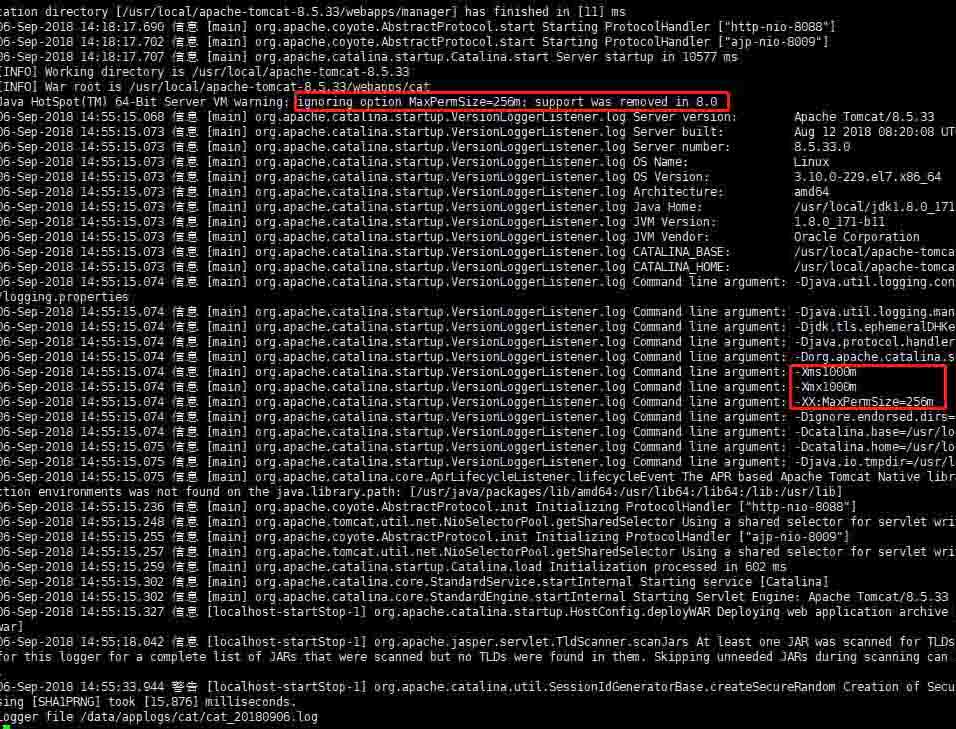 Linux下Tomcat8怎么修改JVM內(nèi)存配置