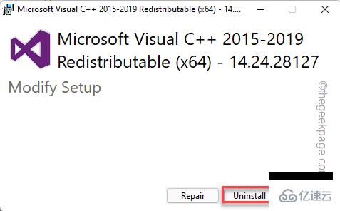 Microsoft Visual C++ 2015 Redistributable Setup Failed错误 0x80240017怎么修复  c++ 第3张