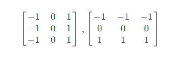 Python边缘检测之prewitt,sobel和laplace算子怎么写