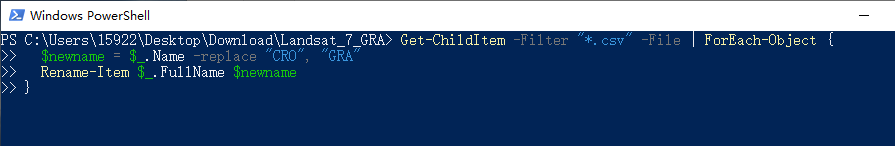 怎么使用PowerShell实现批量修改或替换文件名