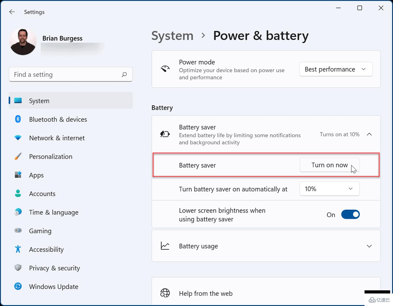 Windows11上怎么提高电池寿命  windows11 第3张
