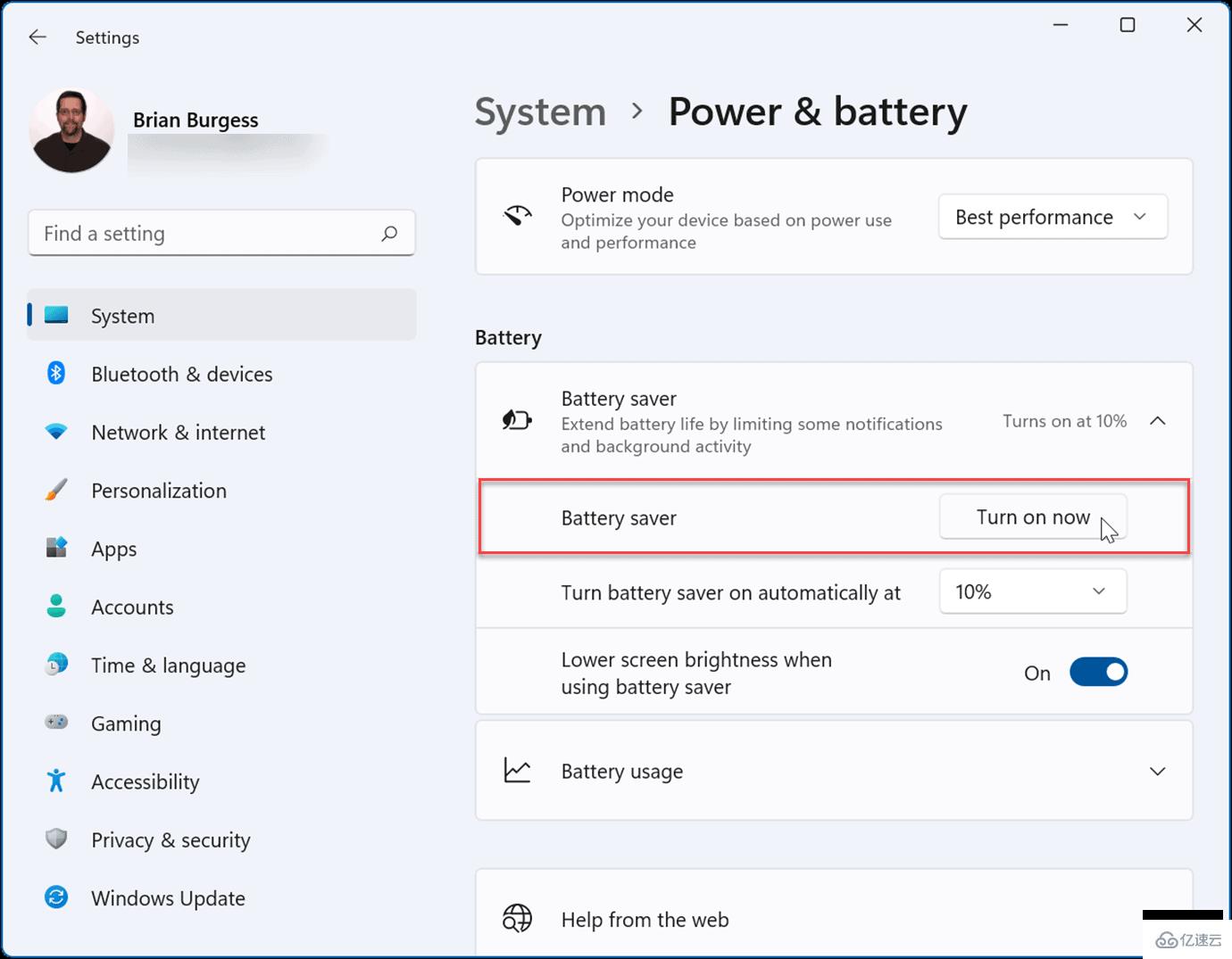 Windows11上怎么提高電池壽命