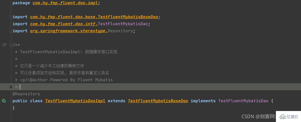 Java Fluent Mybatis怎么构建项目与实现代码生成