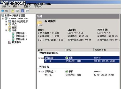 Windows Server 2008故障转移群集怎么搭建