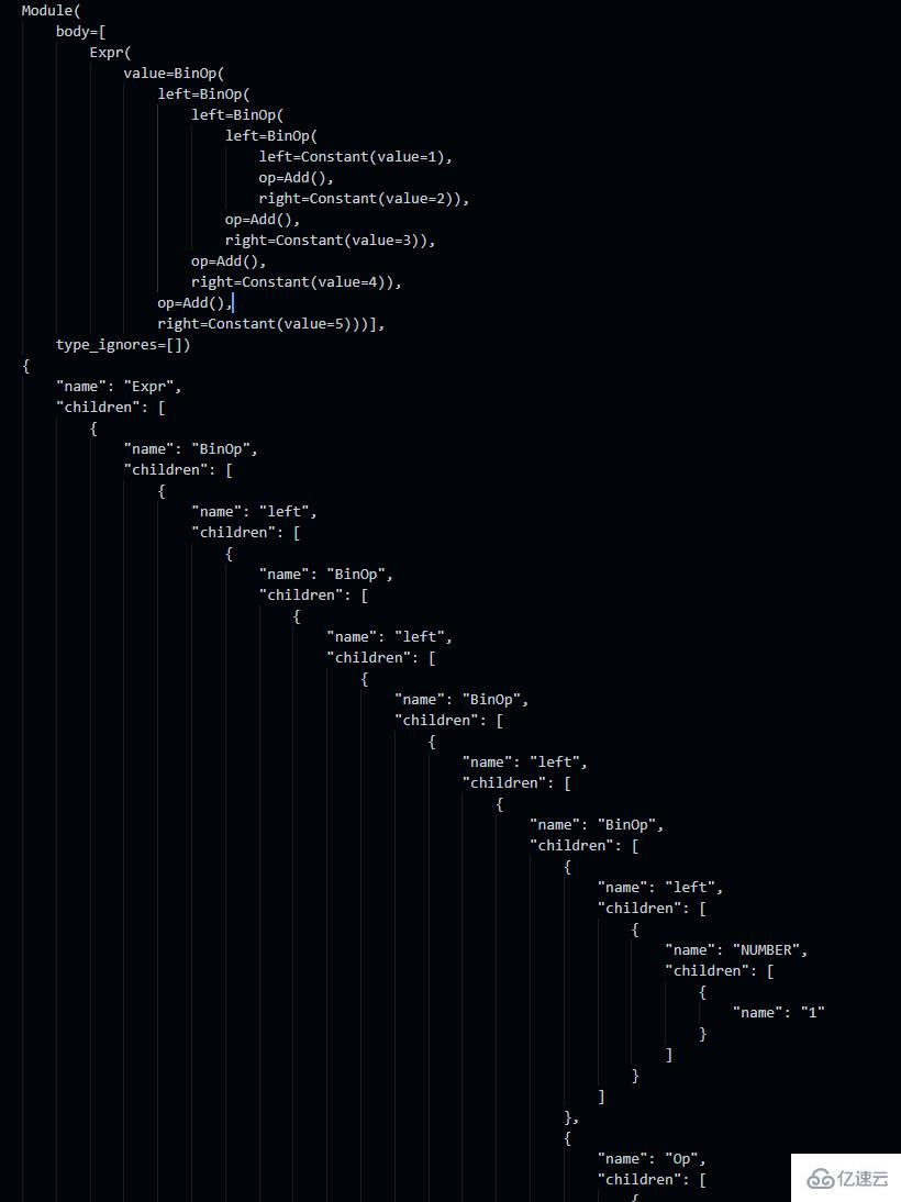 python的简单四则运算语法树可视化如何实现