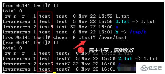 Linux chown命令怎么使用