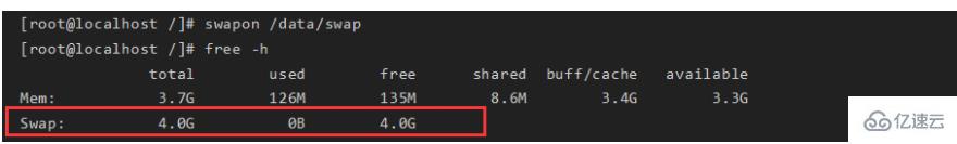 Linux云服务器怎么设置swap虚拟内存