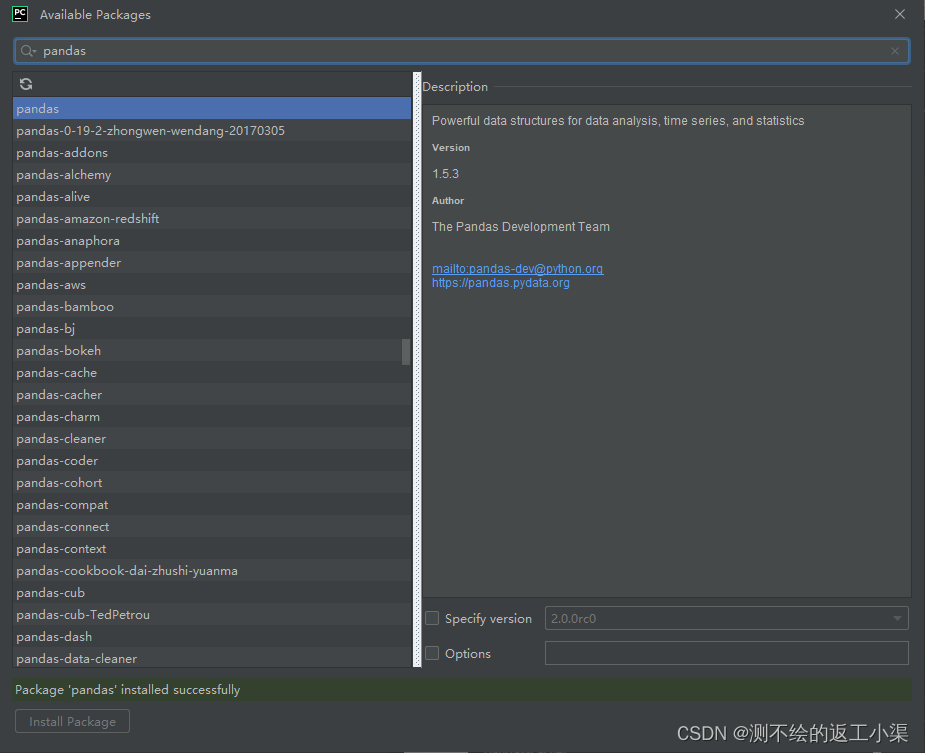 Pycharm如何安装第三方库、安装位置以及镜像  pycharm 第6张