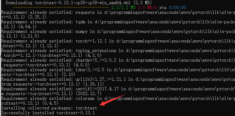 Pytorch中torchtext终极安装方法介绍  pytorch 第4张